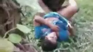 شاب مثير ينيك زوجة أبيه بشدة في الحقول المصرية